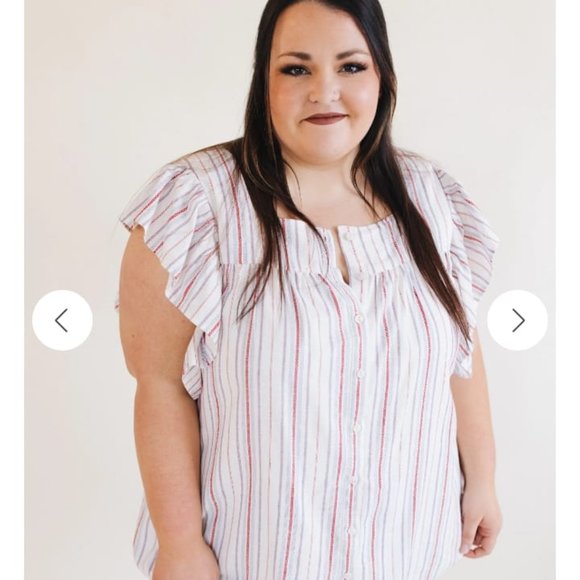 Striped top - Picture 3 of 4